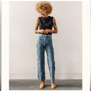 Jesse Kamm Patchfront Handy Pant, Cowboy Blue